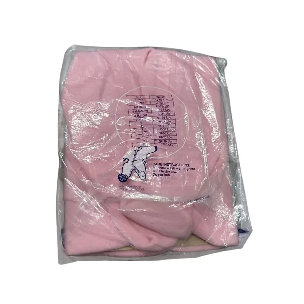 Riegel Toddlecare Blanket Sleeper Pink 6 Months NOS